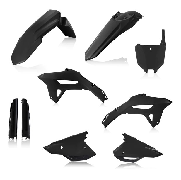 Main image of Acerbis Full Plastic Kit Honda CRF250R/450R 21-22 (Metallic Black)