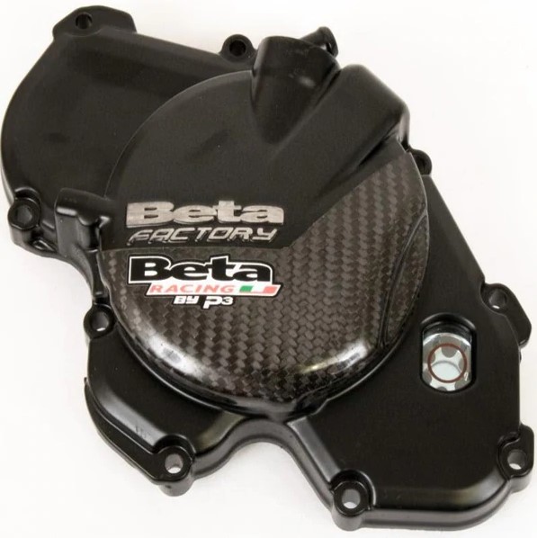 Main image of P3 Carbon Ignition Cover Beta 4-Stroke 18-19