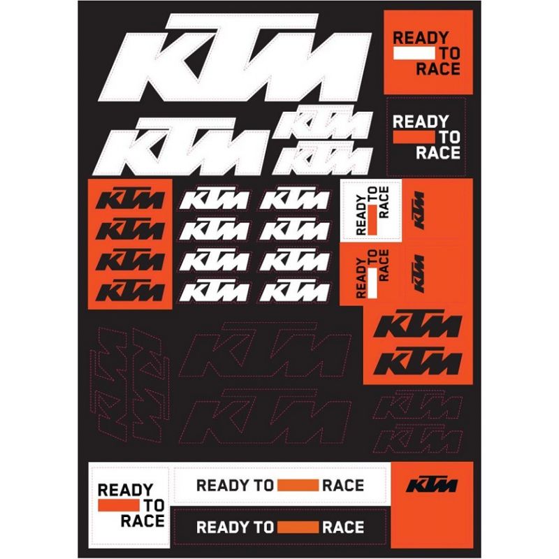 Main image of KTM Corporate Sticker Sheet