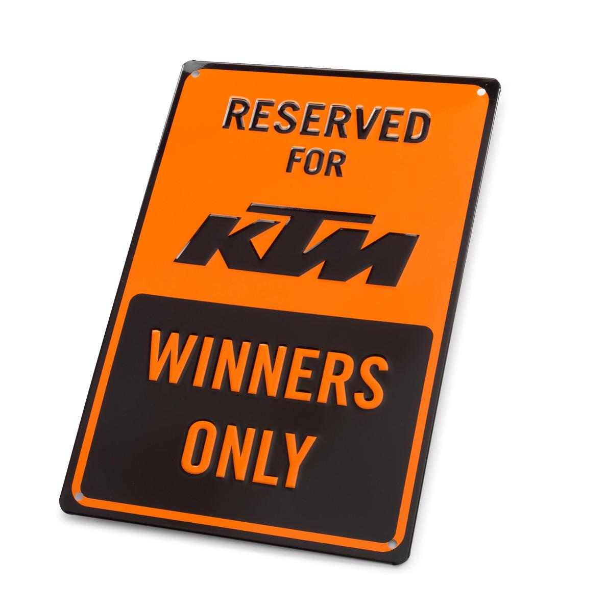 Main image of KTM Winners Only Parking Sign