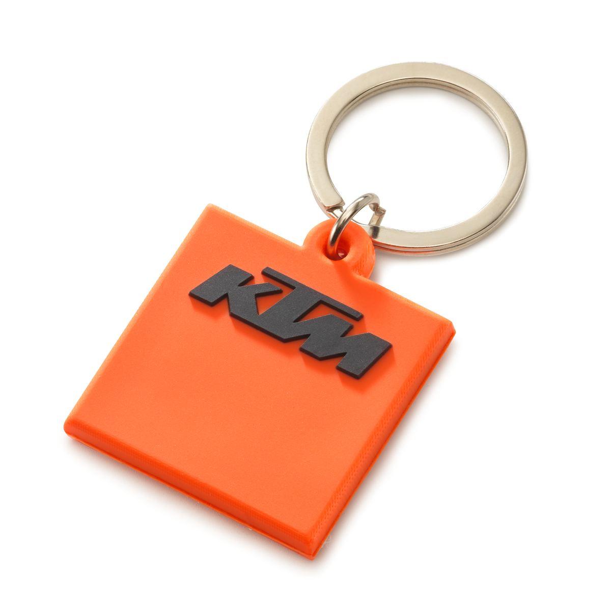 Main image of KTM Logo Rubber Keyholder (Orange)