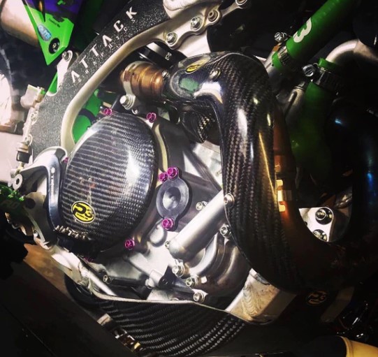 Main image of P3 Carbon Clutch Cover KX450F 2019-2021