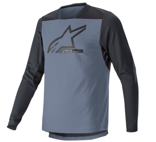 Main image of Alpinestars Drop 6.0 Long Sleeve Jersey (Blue/Grey)