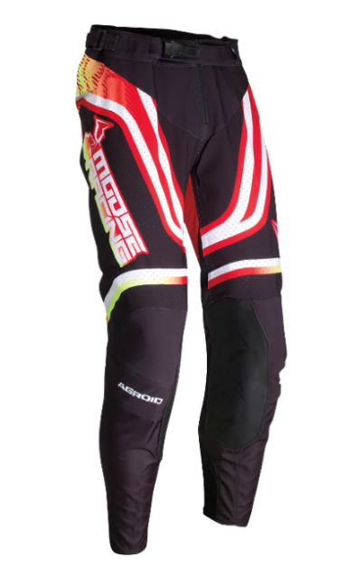 Main image of 2023 Moose Racing Agroid Pants (Black/Red/Yellow)