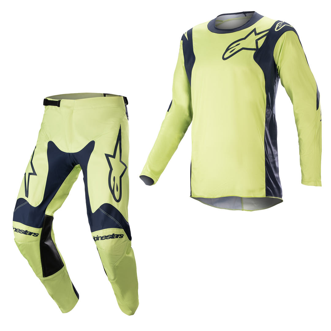 Main image of 2023 Alpinestars Racer Hoen Gear Set (Navy/Yellow)