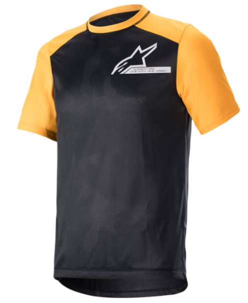 Main image of Alpinestars Alps 4.0 V2 Short Sleeve Jersey (Black/Orange)