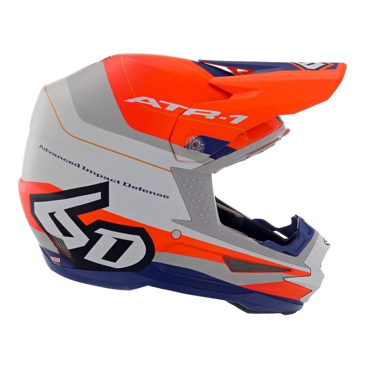 Main image of 6D ATR-1 Pace Helmet (Orange/Blue)