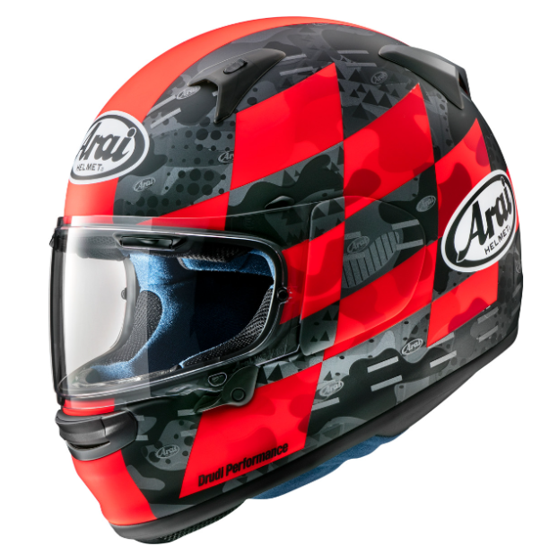 Main image of Arai Regent-X Patch Helmet (Red Frost)