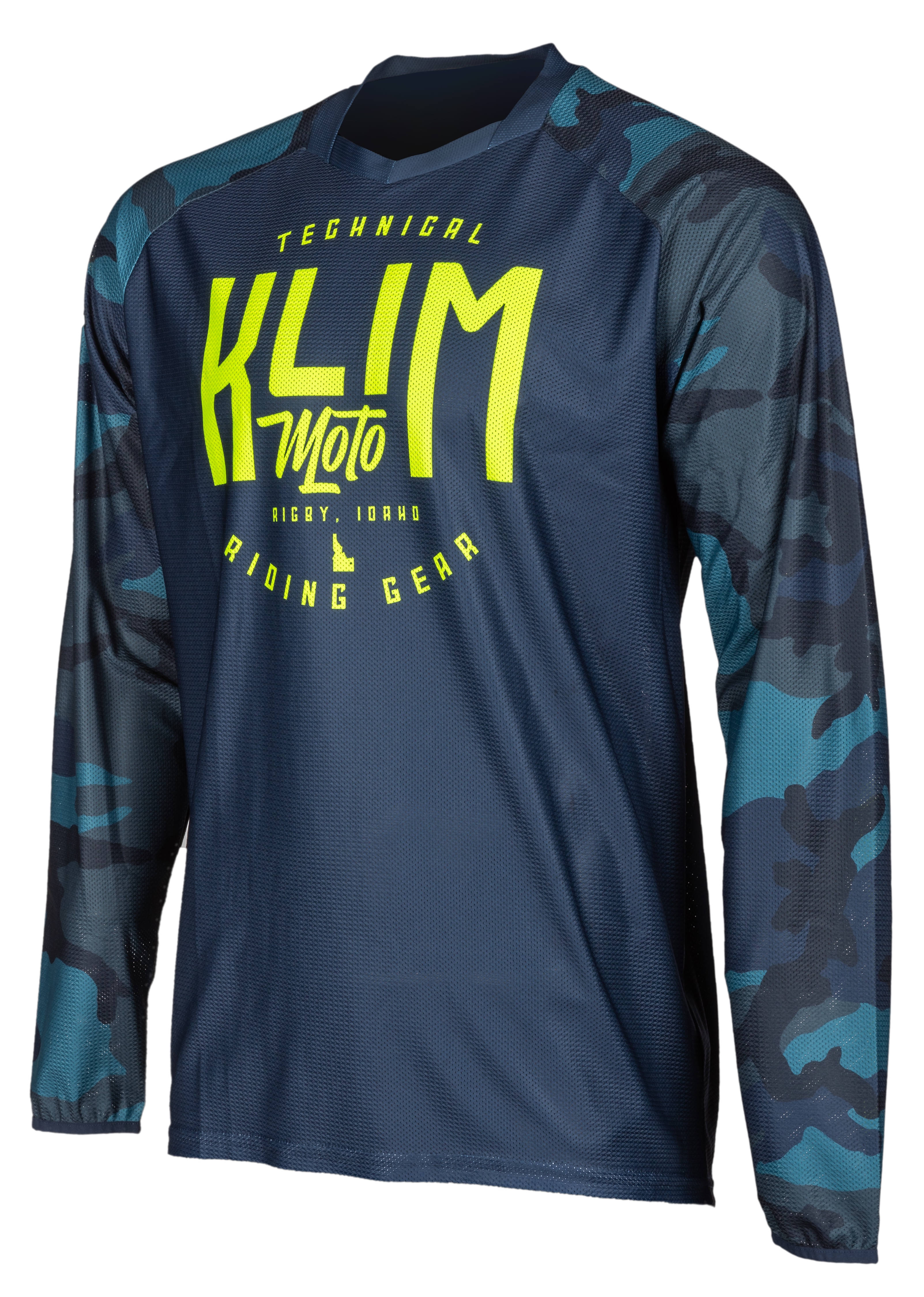 Klim Petrol Jersey Blue AOMC mx 