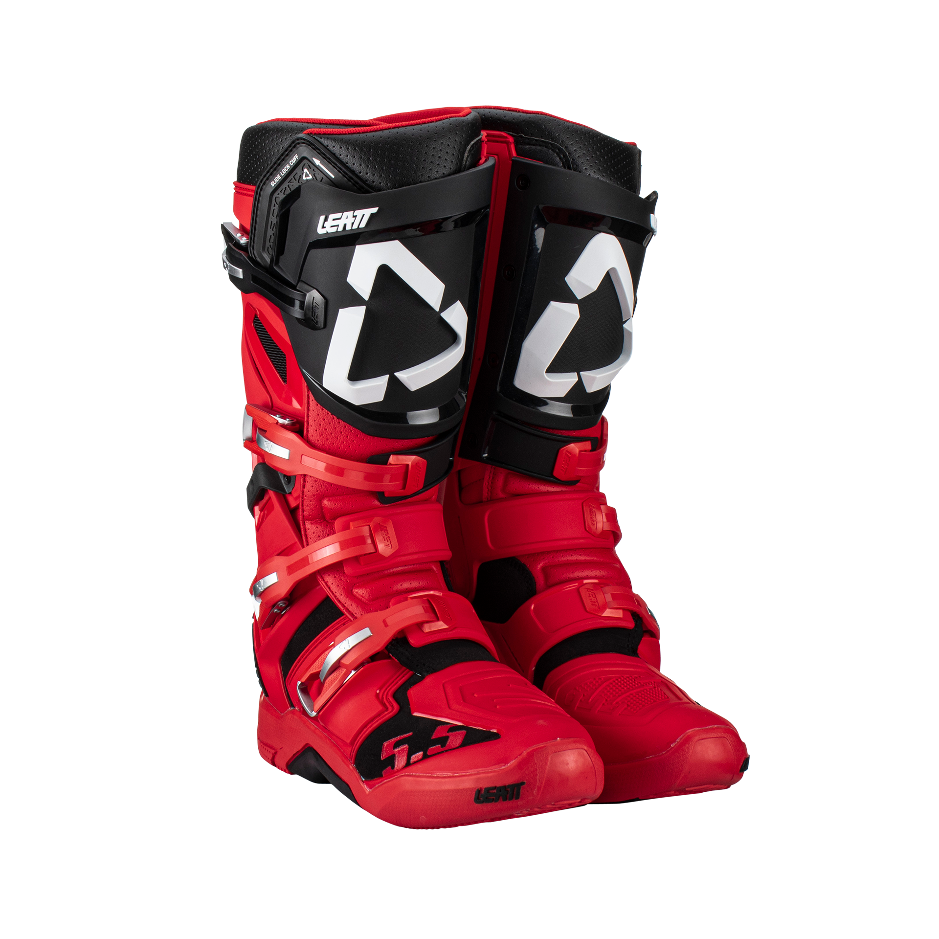 Main image of 2023 Leatt 5.5 Flexlock Boots (Black/White/Red)