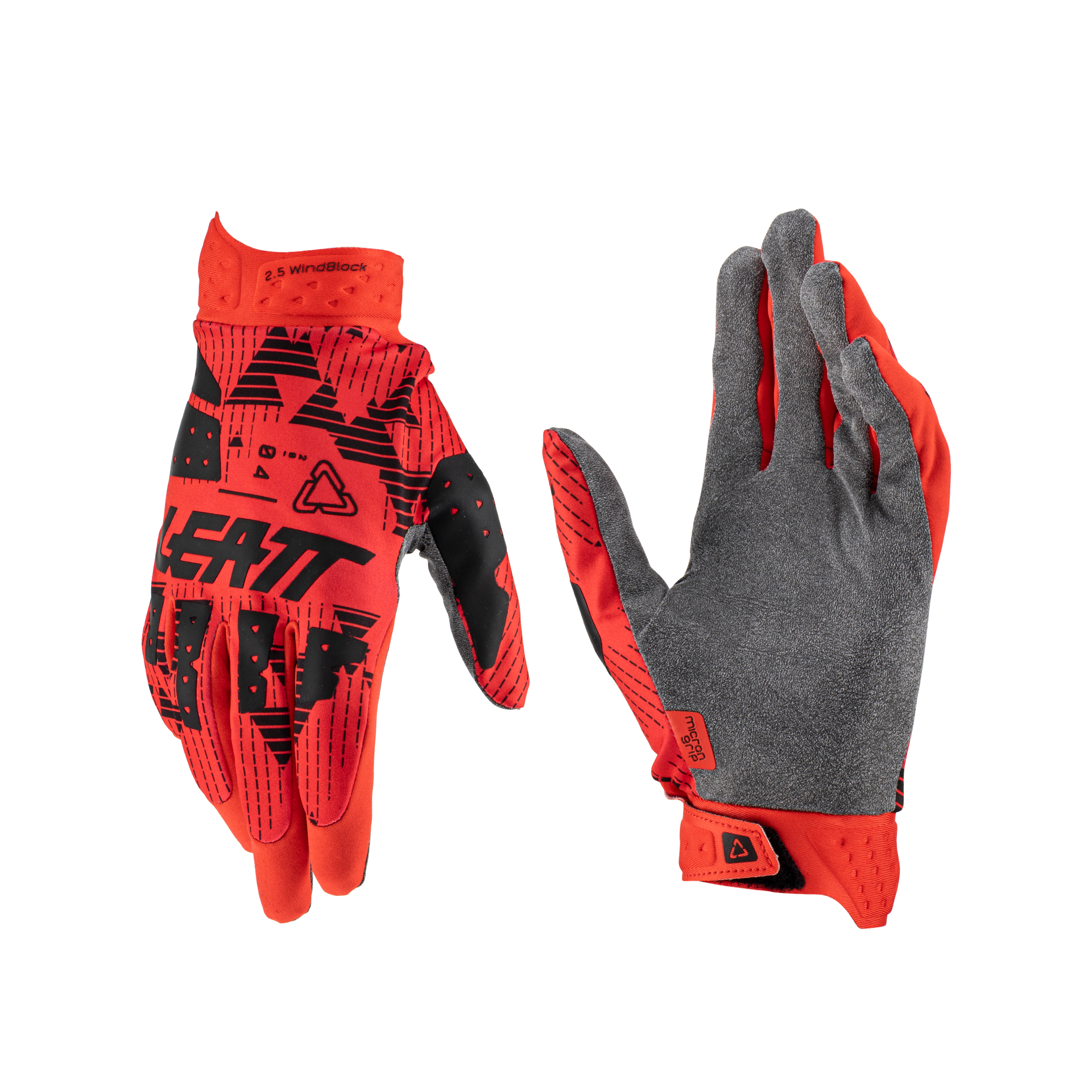 Main image of 2023 Leatt 2.5 Windblock Moto Gloves (Red/Black)