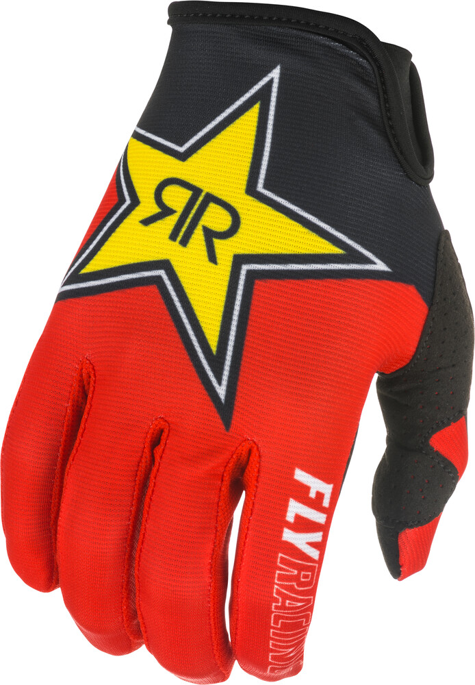 Main image of Fly Racing Lite Rockstar Gloves (Black/Red)