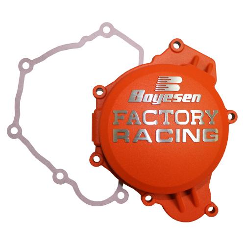 Main image of Boyesen Factory Ignition Cover (Orange) KTM 125/150 SX 16-22