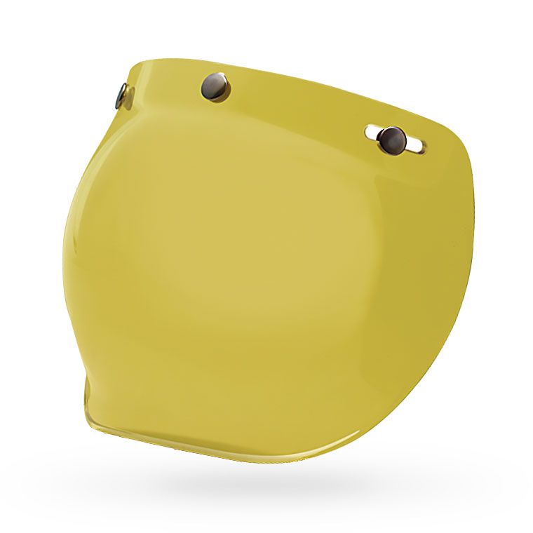 Main image of 2022 Bell 3-Snap Bubble Shield (Yellow)