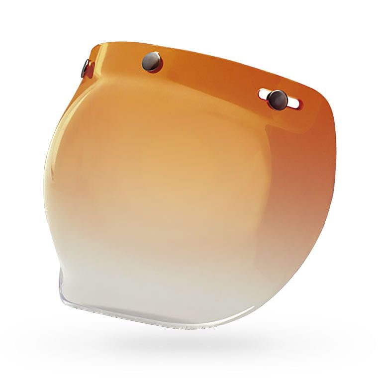 Main image of 2022 Bell 3-Snap Bubble DLX Shield (Amber Gradient)