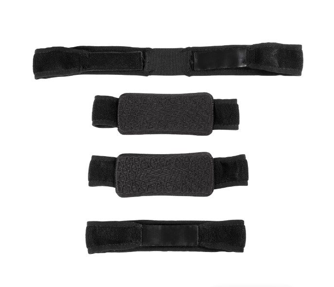 Main image of Leatt Strap Kit Hybrid X-Frame Pair (Black)