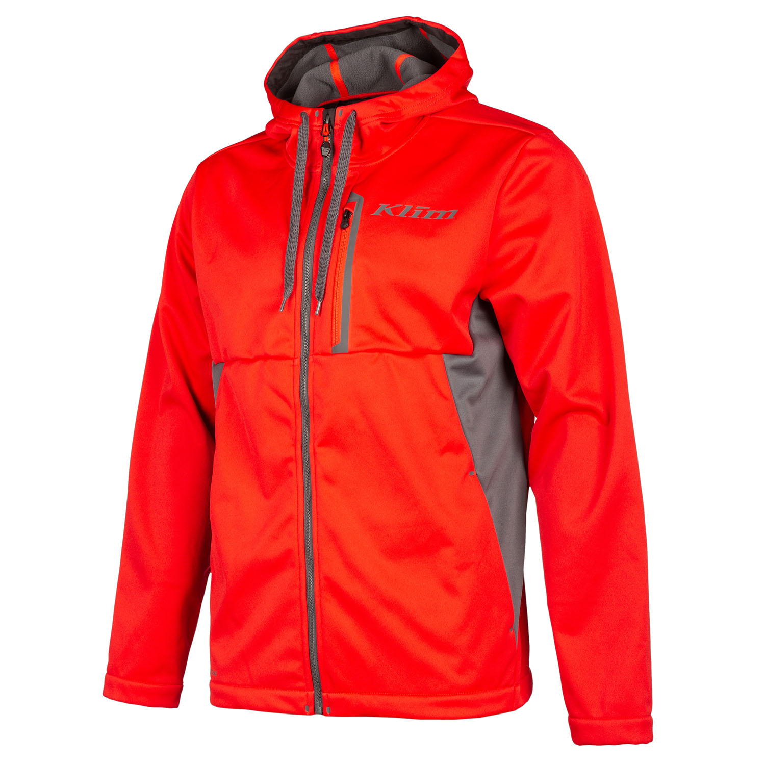 Main image of Klim Transition Hoodie (Risk Red - Asphalt)