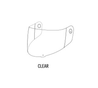 Main image of KTM Hornet Adv Replacement Visor (Clear)