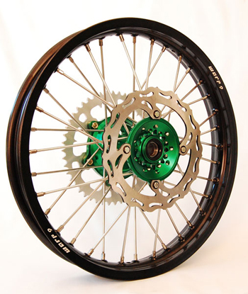 Main image of Warp 9 Rear Wheel Kaw KLX400 18"