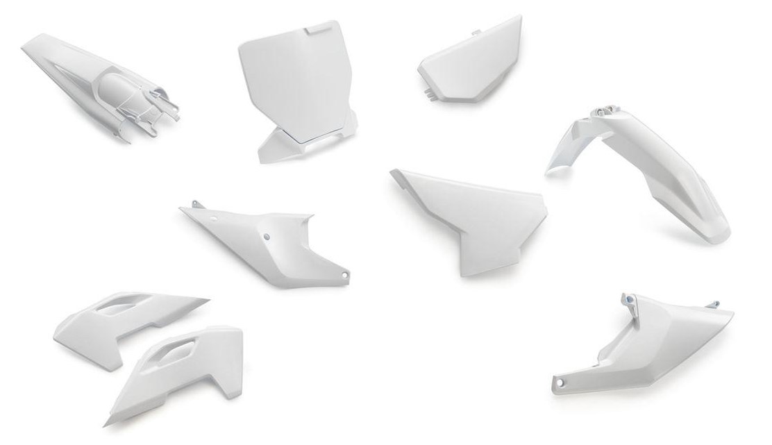 Main image of Husqvarna TC/FC/FX/TX Complete Fairing Kit 2023 (White)