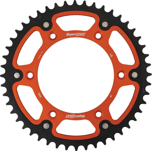 Main image of Supersprox Aluminum Stealth Rear Sprocket 48-52T/520 KTM (Orange)