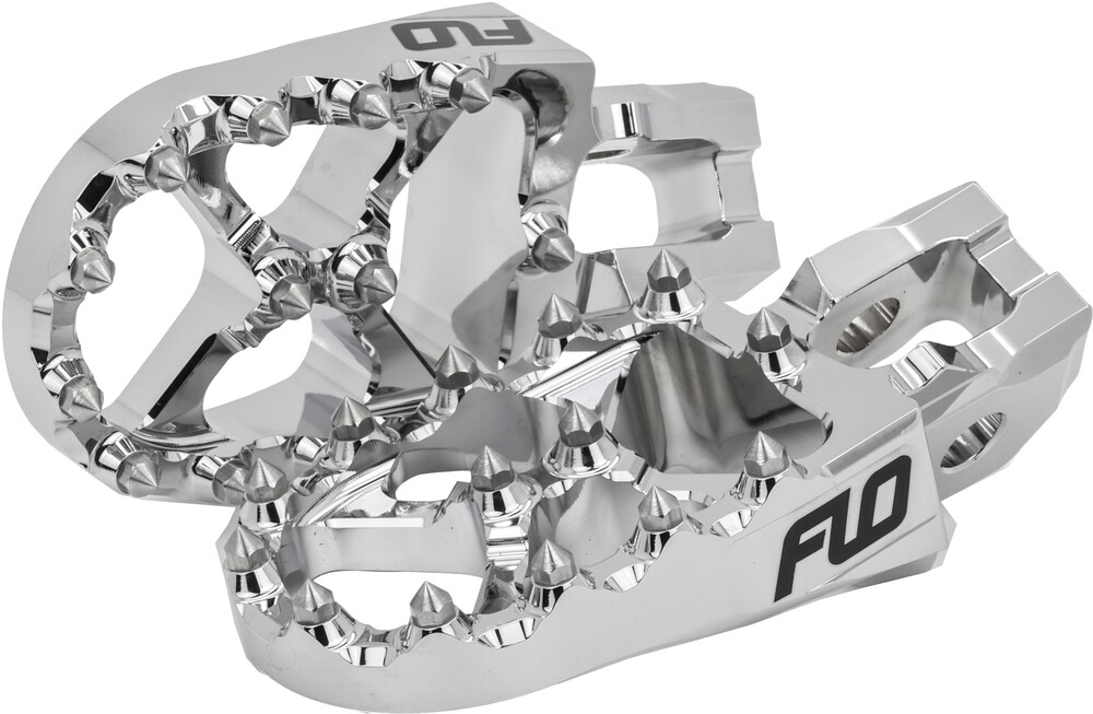 Main image of Flo Motorsports Pro Series Foot Pegs (Chrome) KTM/HQV