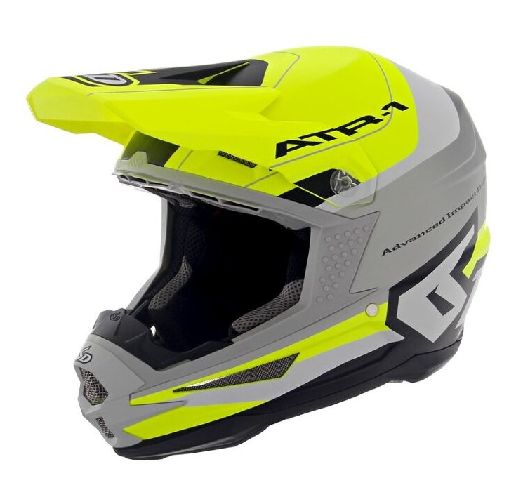 Main image of 6D ATR-1 Pace Helmet (Yellow/Grey)