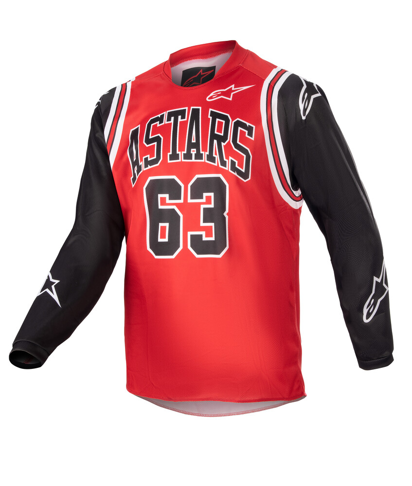 Main image of 2023 Alpinestars Youth TechStar Acumen LE Jersey (Black/Red)