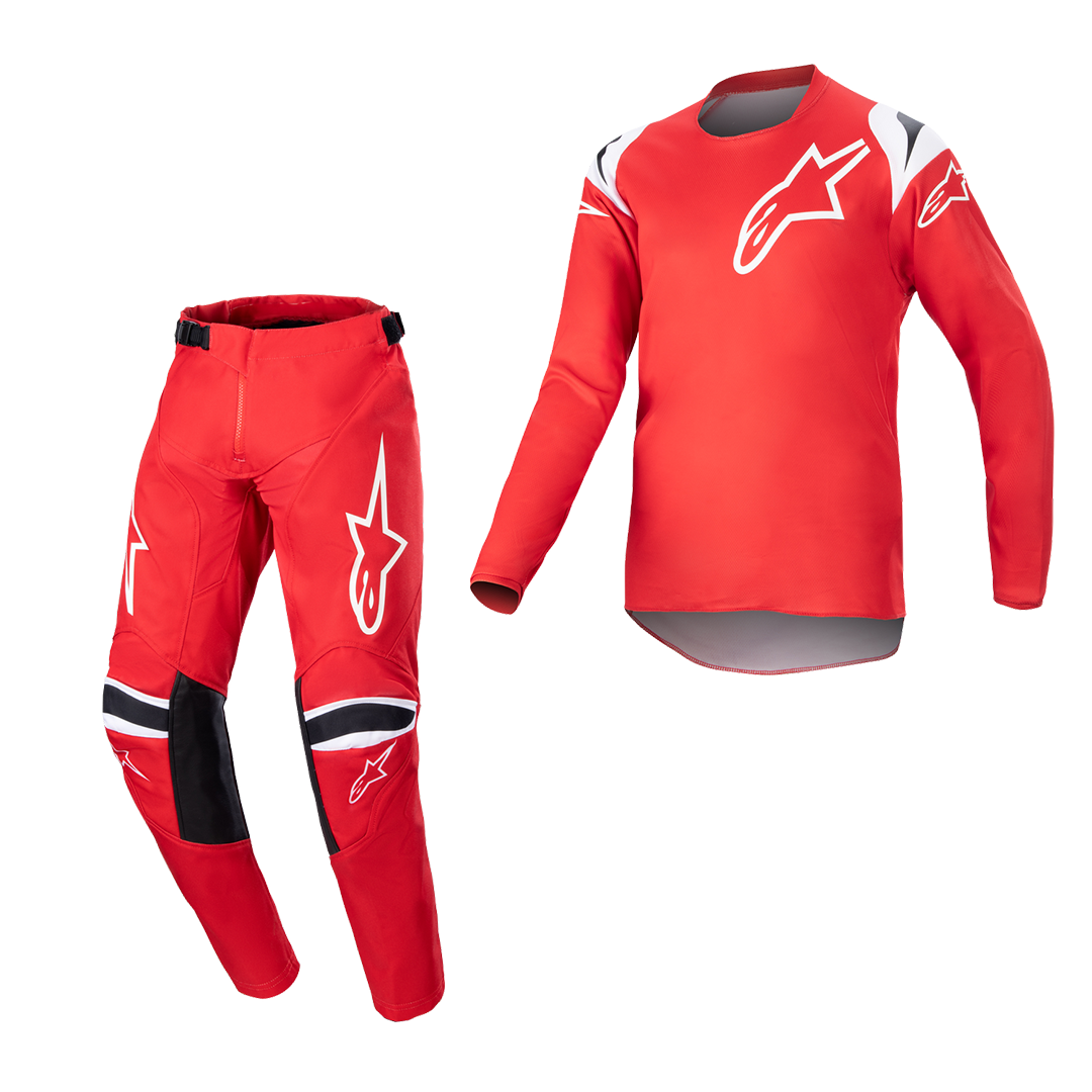 Main image of 2023 Alpinestars Youth Racer Narin Gear Set (Red/White)