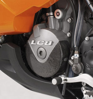 Main image of Carbon Fiber Ignition Cover Guard LC8