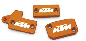 Main image of KTM Orange Brake Reservoir Cover 65/85