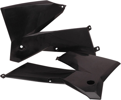 Main image of Acerbis Radiator Shrouds (Black) 125-525 EXC 05-07 125-525 SX 05-06