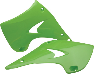 Main image of Acerbis Radiator Shrouds (Green) KX125/250 03-07