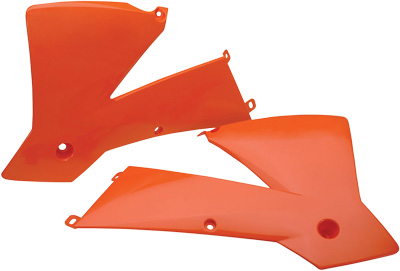 Main image of Acerbis Radiator Shrouds (Orange) KTM 125/250 SX 01-04