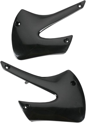 Main image of Acerbis Radiator Shrouds (Black) KX85/100 01-13