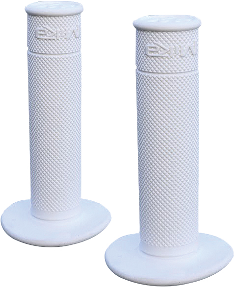 Main image of Mika Metals 50/50 Waffle Grips (Alpine White)