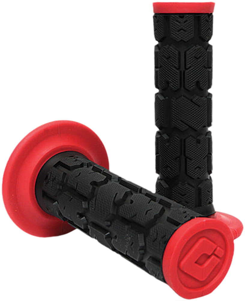 Odi Rogue Motocross Grips (Black/Red) AOMC.mx