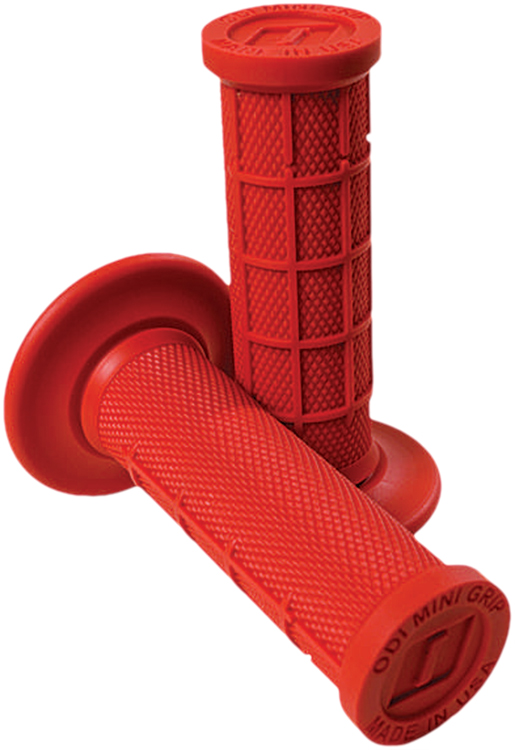 Main image of ODI Mini Mx Half Waffle Grips (Red)