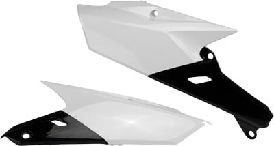 Main image of Acerbis Side Panels (White/Black) YZ250/450F 14-17