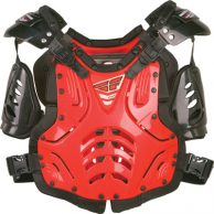 Fly Racing Convertible II Roost Guard Junior (Red)