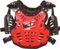 Fly Racing Convertible II Roost Guard Mini (Red)