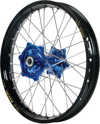 Talon/Excel Rear Wheel 1.85x16 (Blue/Black) YZ85 Big Wheel