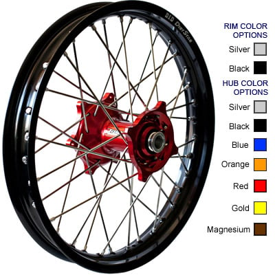 Main image of Talon/DirtStar Front Wheel 1.60x21 (Magnesium/Black) RMZ