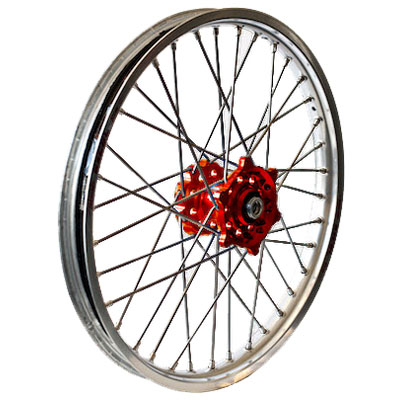 Main image of Talon/Excel Rear Wheel 2.15X19 (Red/Silver) CR 02-12